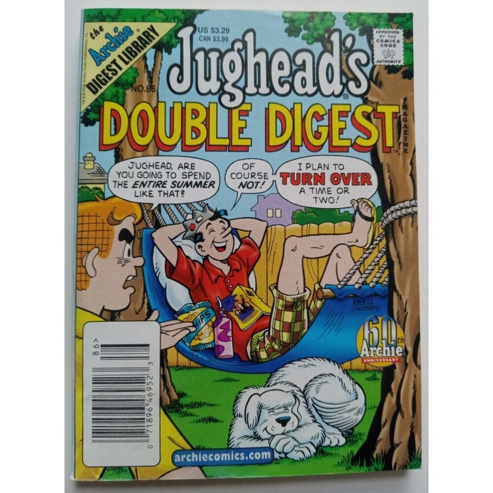 Archie Digest Magazine #86 – Jughead Double Digest Comic Special (2015)